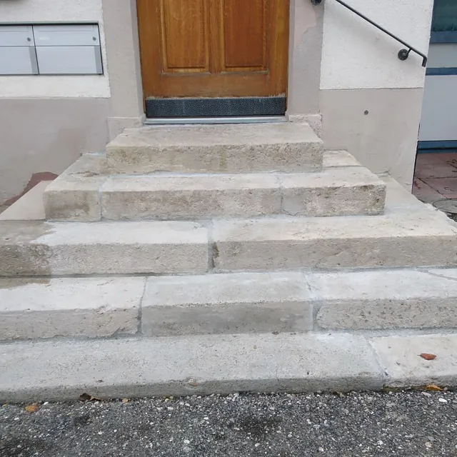 Restaurierung Treppe