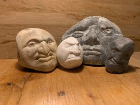 Bildhauerei - grumpy stones